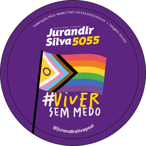 Adesivo Viver sem medo